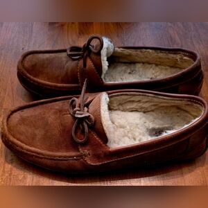 UGG Men's 9.5 Brown Suede Loafers